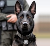 Image of a protection dog