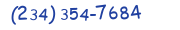 Contacts Phone number