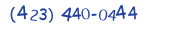 Contacts Phone number