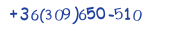 Contacts Phone number