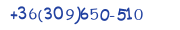 Contacts Phone number