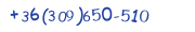 Contacts Phone number