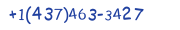 Contacts Phone number