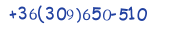 Contacts Phone number