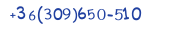 Contacts Phone number