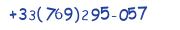 Contacts Phone number