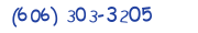 Contacts Phone number