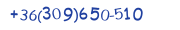 Contacts Phone number