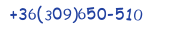 Contacts Phone number