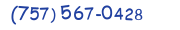 Contacts Phone number