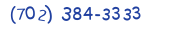Contacts Phone number