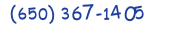 Contacts Phone number