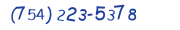 Contacts Phone number