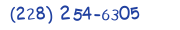 Contacts Phone number