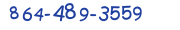 Contacts Phone number