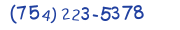 Contacts Phone number