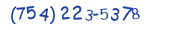 Contacts Phone number