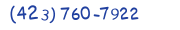 Contacts Phone number