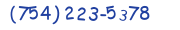 Contacts Phone number