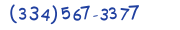 Contacts Phone number